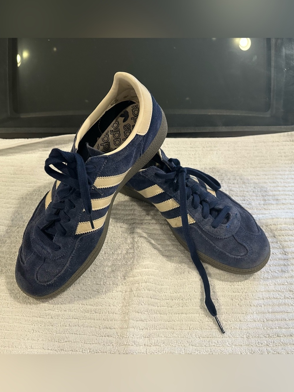 Adidas Men’s Navy Suede Handball Spezial